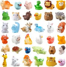 40 Pcs Mini Resin Animals 40