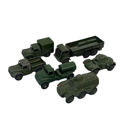 Vintage dinky army water - 6x,