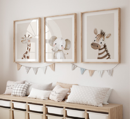 Neutral safari nursery - safari,
