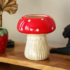 Ceramic Red & White Toadstool