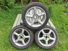 3x Ford Mondeo Ronal, 4 stud, 5 spoke, 16* alloy wheels. Pls READ-Need refurb