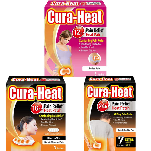 Cura heat patches - cura, for