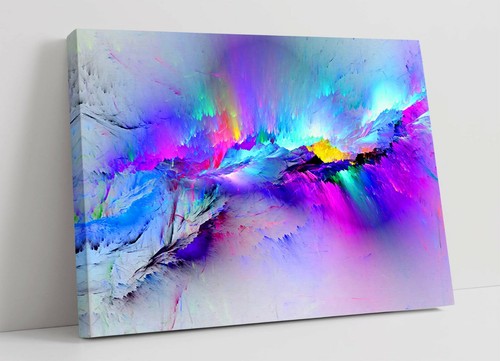 Abstract rainbow explosion - rainbow,