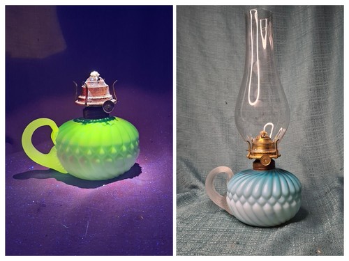 Rare antique blue - rare, glass