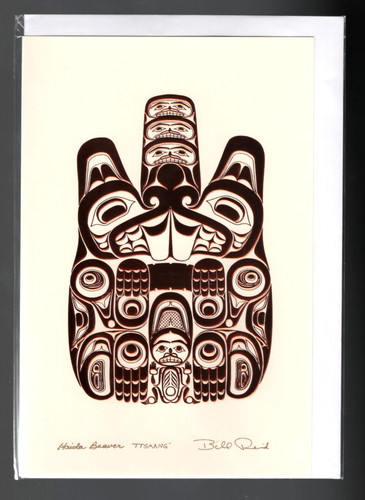 Haida beaver ttsaang - haida,