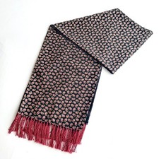 Paisley Men's Dress Scarf with Tassels - Vintage Tootal Style - Handmade NWOT