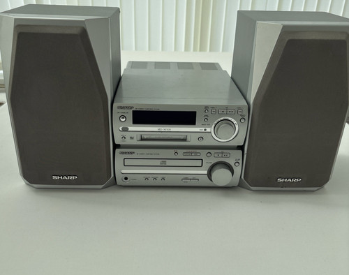 Sharp mini disc hifi system - hifi,