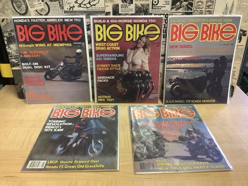 Five vintage 1970 big - ,