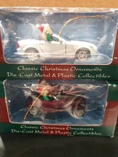 Maisto Classic Christmas Ornament Diecast Model x 2 elf