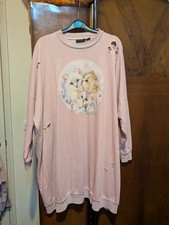 Lazy Oaf Pink Cat Over Sized