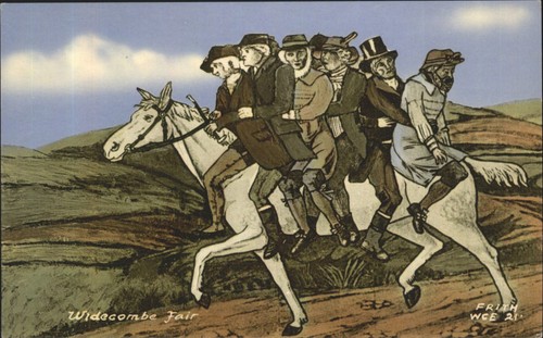 Vintage frith postcard - frith,