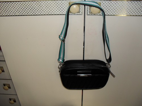 Ladies handbag black with - tu,