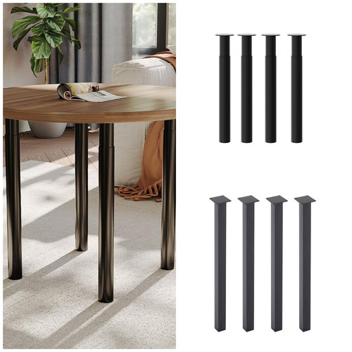 Square round table - table, leg