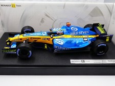 Hot Wheels 1:18 Fernando Alonso Renault R25 2005 World Champion G9729 Mild Seven