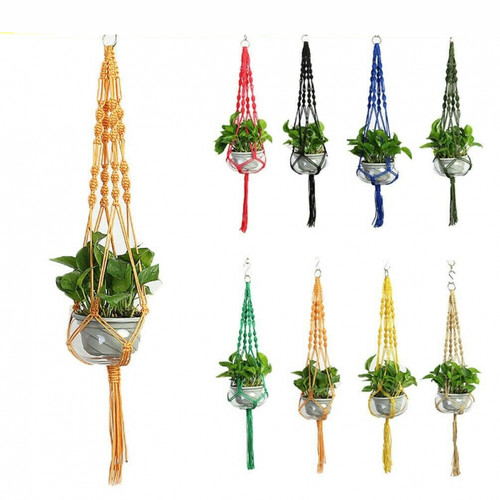 Plant hanger macrame flower - hanger,