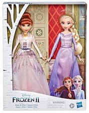 Disney Frozen Anna and Elsa Dolls with Accessories Kids Childrens [E8052]