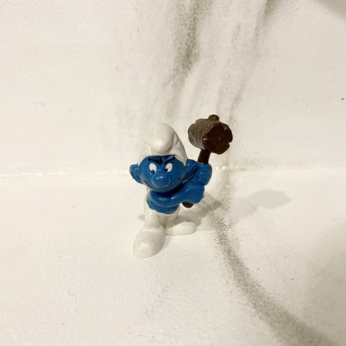 Smurfs 20039 mallet smurf - smurfs, wood