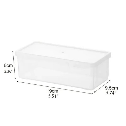 Transparent pencil case - case, large