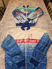 Lot 2:1991 LAS VEGAS Marathon International & Relay Running Tyvek Jackets Large 