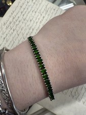 Chrome Dioptase Bracelet
