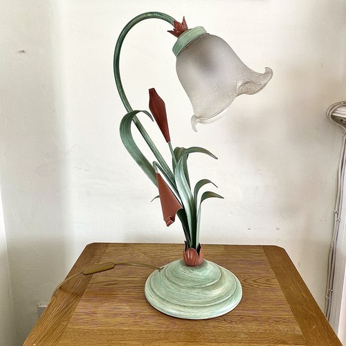 Vintage bhs toleware flower - vintage,