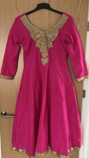Majenta Anarkali Pyjami Suit