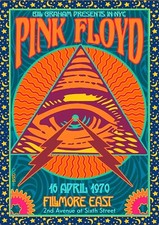Framed Pink Floyd Fillmore