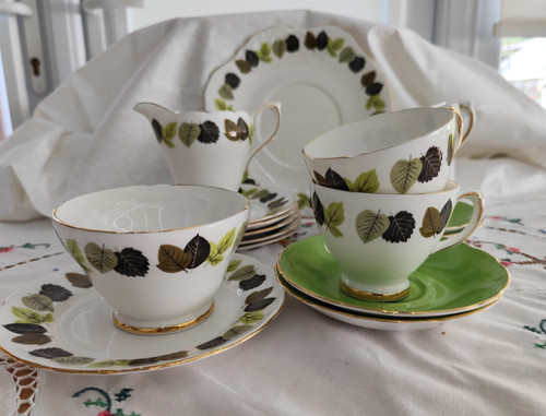 Delphine bone china tea - china,