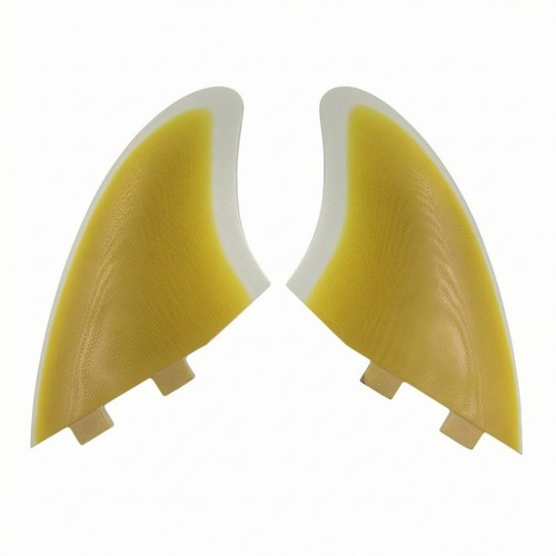 Double tab surfboard - surfboard, fins