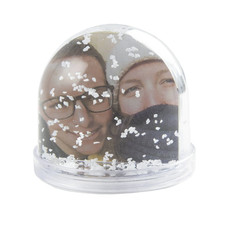 Personalised snow globe with - globe,