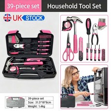 Ladies Pink Tool Box Set DIY