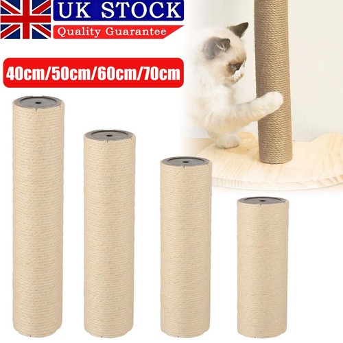 Replacement natural sisal post - natural,