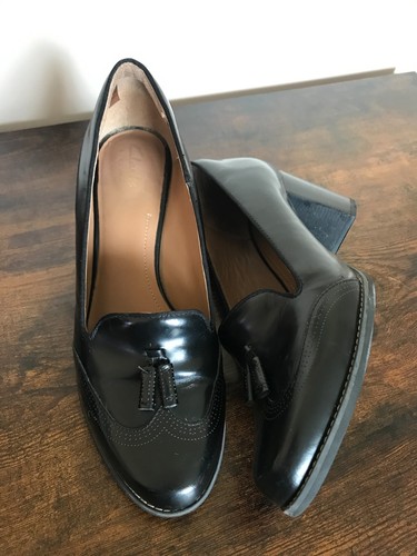 Black leather block - black,