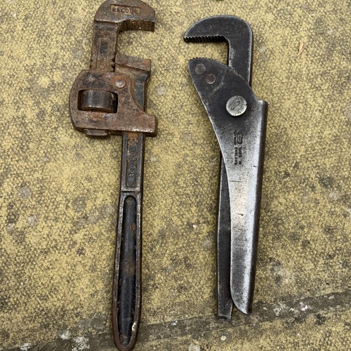 Vintage ajustable wrench - vintage,
