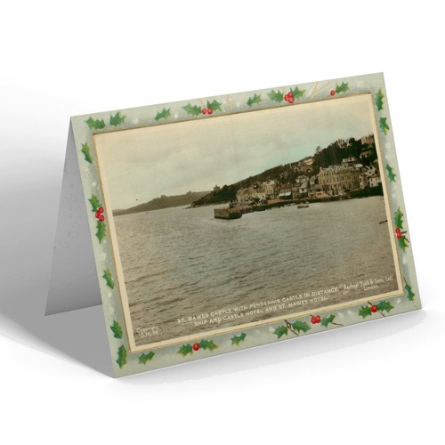 Xmas notelet vintage - xmas,