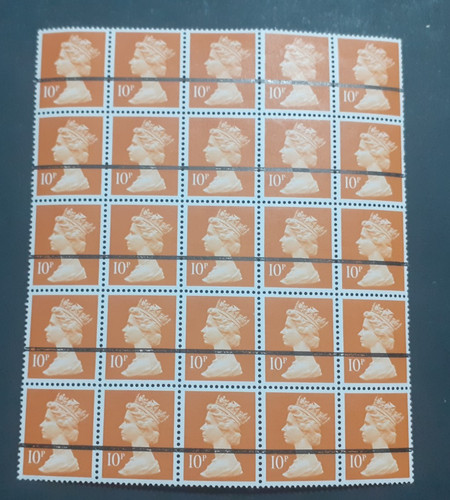 Machin training stamps m - training,