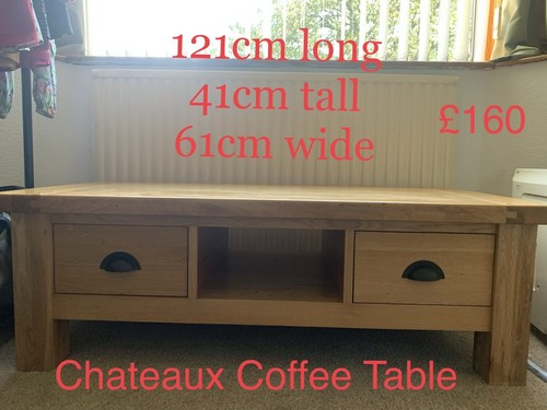 Light oak furniture used dfs - used,