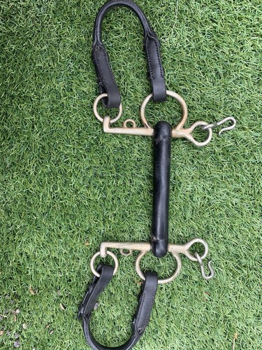 Straight rubber pelham - straight,