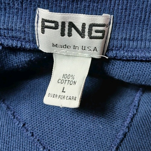 Vtg ping mens large blue - l,