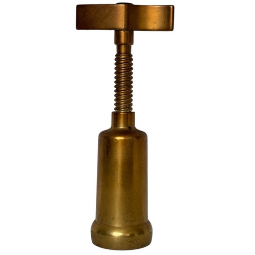 Vintage brass bell corkscrew - vintage,