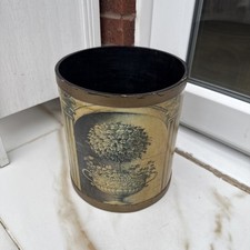 Antique wooden bin Vase Bucket Bin home Decor Vintage-H 25 x wide 23cm