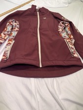 Cinch Ladies Burgundy Printed