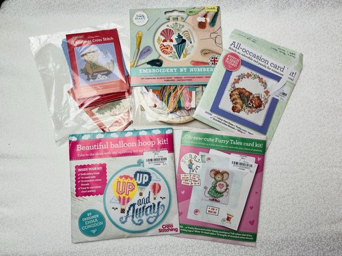 Bundle cross stitch and - 4,