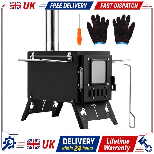 Wood burning stove collapsible - wood,