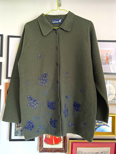 Tulchan green wool jacket - wool,