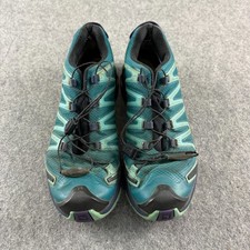 Salomon XA Pro 3D Women’s Trail Running Shoes Women UK 4.5 Gore-Tex Green Purple