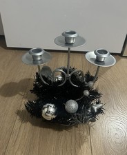 Silver And Black Christmas