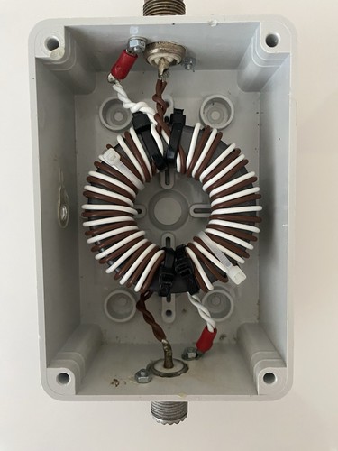 Common mode choke balun - mode,