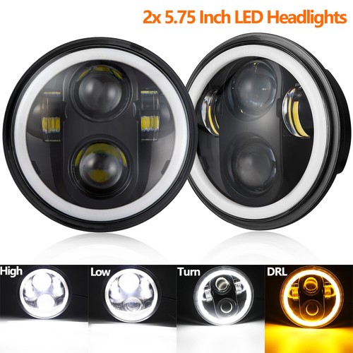 2pcs inch round led - 2pcs,