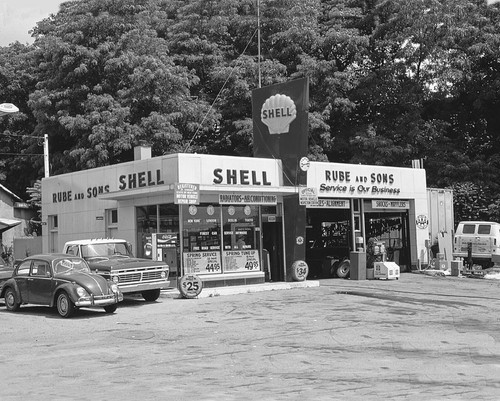 1970s shell gas - gas, &